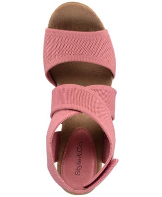 Women's Sicilyy Wedge High Heel Sandals, Exclusively at Macy's