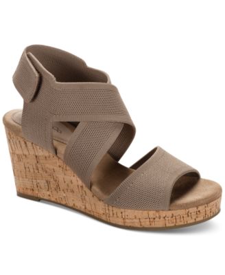 Women's Sicilyy Wedge High Heel Sandals, Exclusively at Macy's