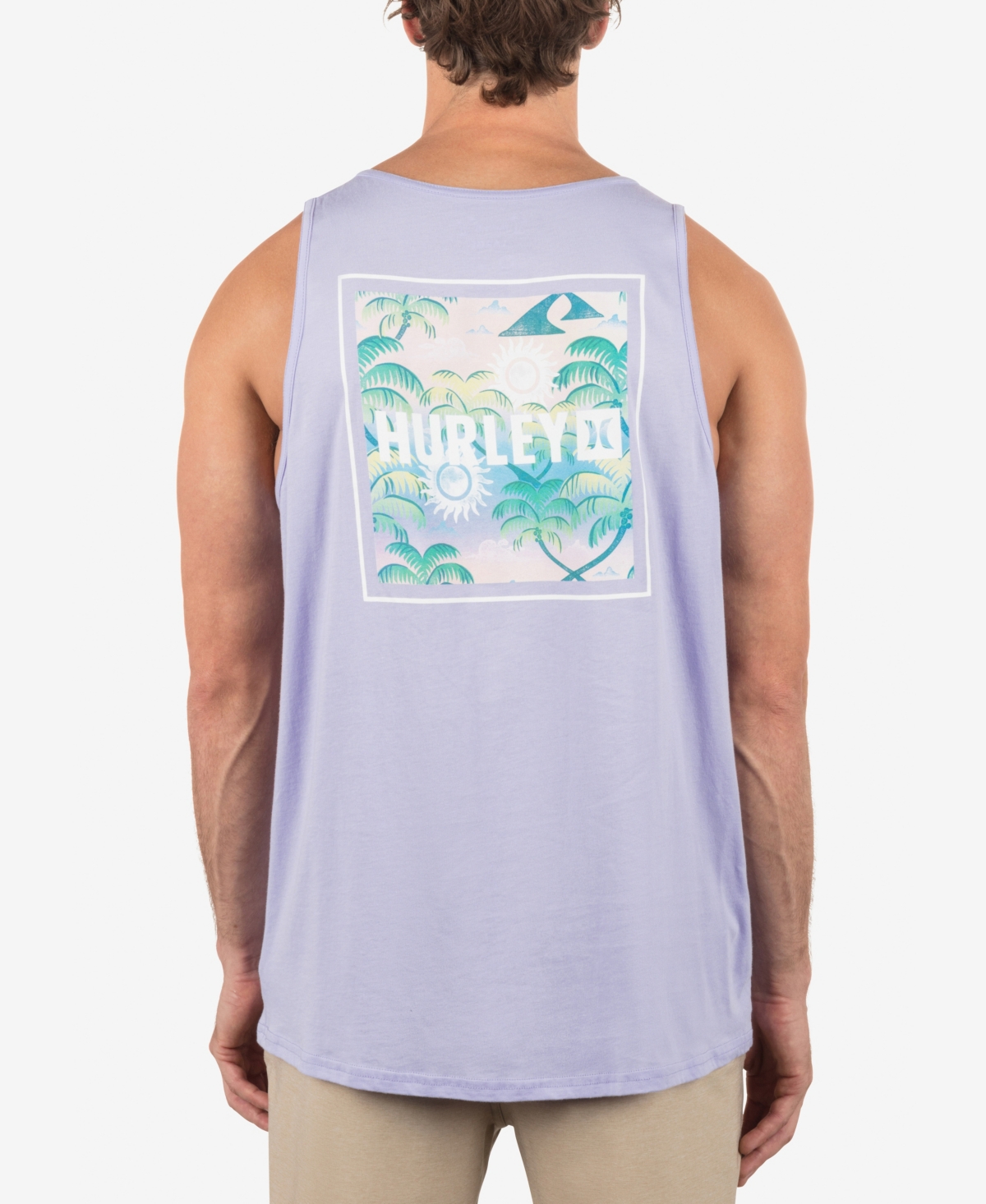 Men's Four Corners Tank Top - Lavendar mist