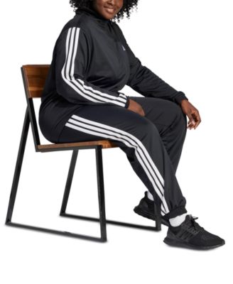 Plus Size Tricot 3-Stripes Track Pants