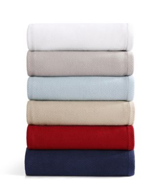 Pique Solid Cotton Blanket, King