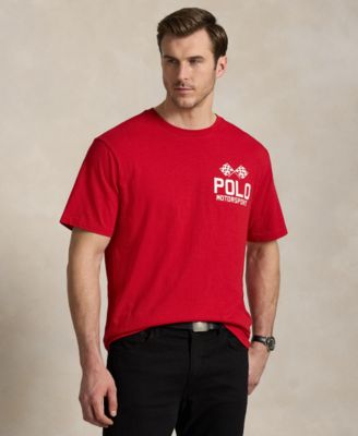 Polo Ralph Lauren - Men's Big & Tall Slub Jersey Graphic T-Shirt