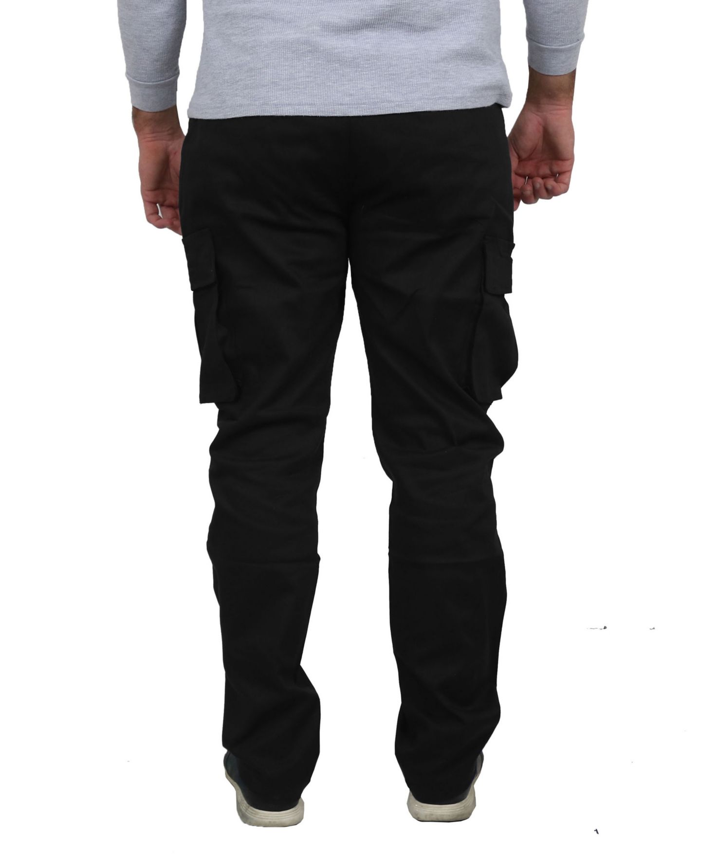 Мужские брюки Blu Rock Flex Stretch Cargo, цвет: Чёрный — фото 2