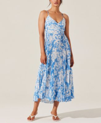Women's Blythe Pleated Tie-Back Dress