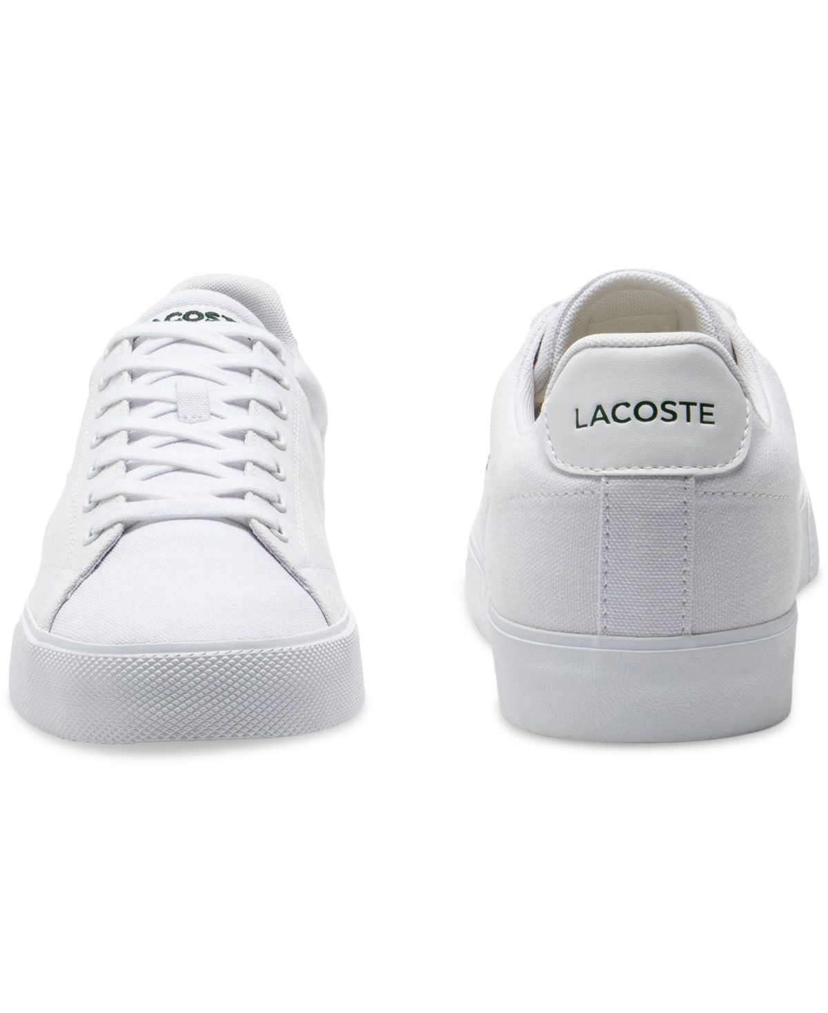 Lacoste Mens White Carnaby Evo Bl 1 Low-top Sneakers In White