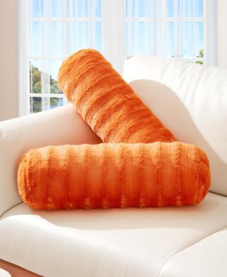 Bolster Decorative Pillow Set, 8" x 24"