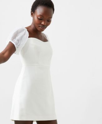 Women's Whisper Puff Organza-Sleeve Dress