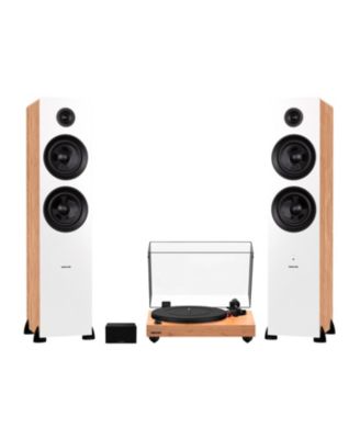 RT83 Turntable, PA10 Preamp, Ai81 Floorstanding Speakers, Ortofon 2M Red Cartridge, 150W Class D Amp, Bluetooth