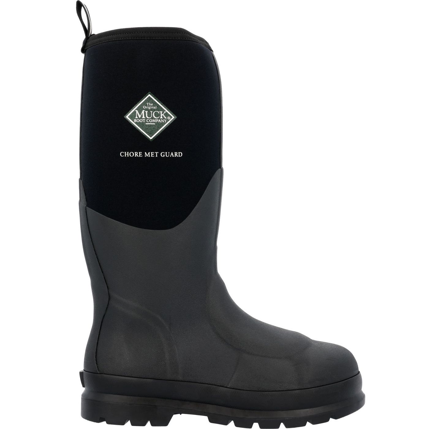 Мужские ботинки MUCK Chore Classic Met Guard Steel Toe Boot, цвет: Чёрный — фото 3