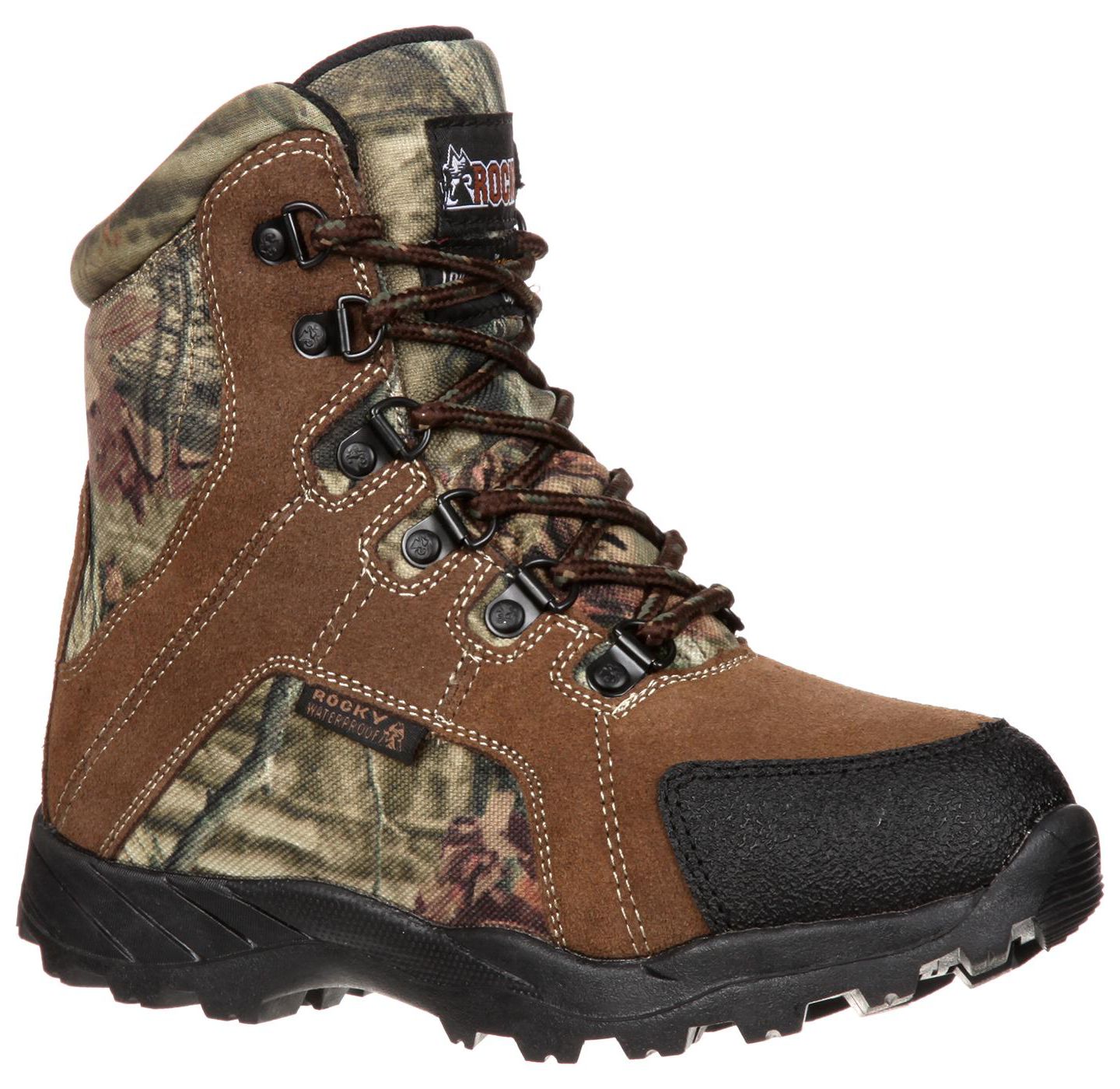 Ботинки ROCKY Hunting Waterproof 800G Insulated Boot для мальчиков, цвет: Коричневый — фото 9