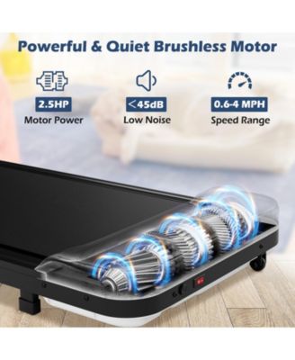 2.5HP Under Desk Treadmill with Remote Control and 3 Countdown Modes