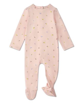 Baby Girls 3 Piece "Blossoming Florals" Rich Footie Set