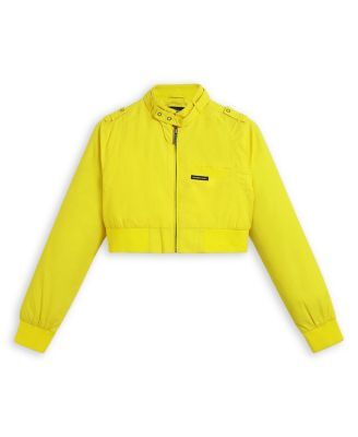 Women's Mini Cropped Racer Jacket