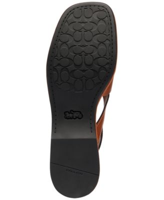 COACH Women's Archival Buckle Platform Sandals - Macy's