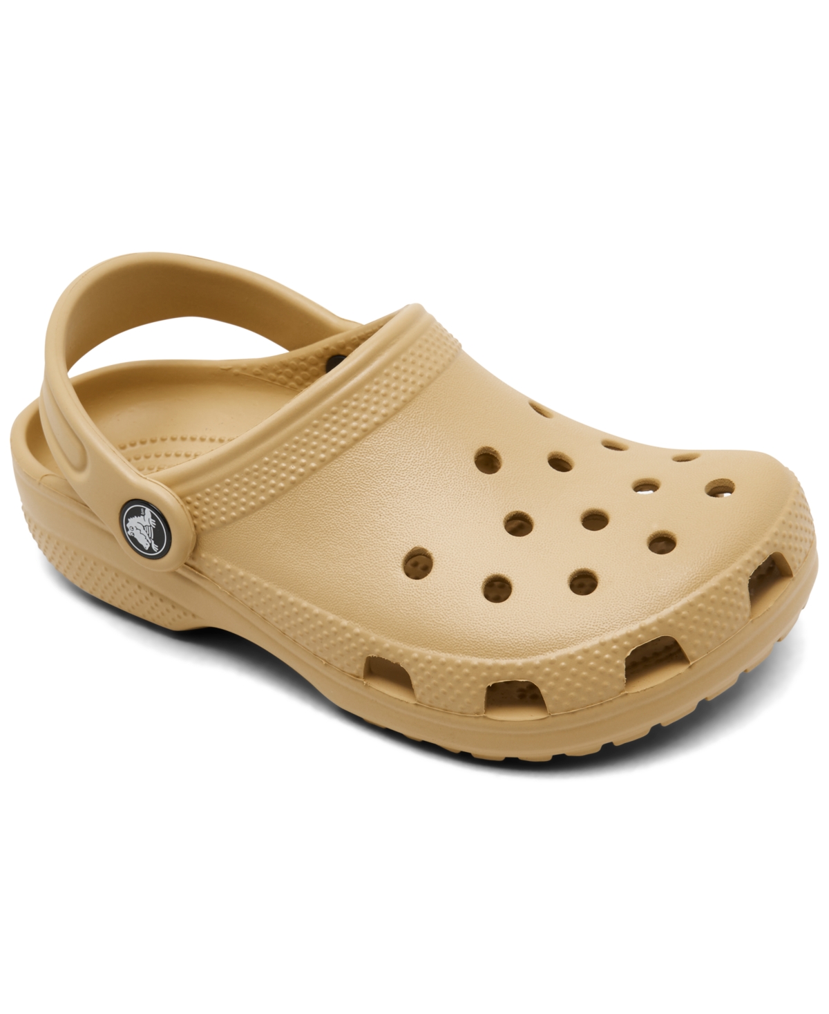 Shop Crocs Little Kids Classic Clog Sandals From Finish Line In Wheat