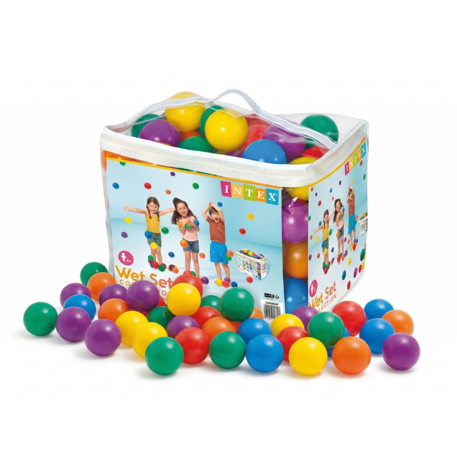 Fun Ballz Plastic Balls, 100-Piece Set