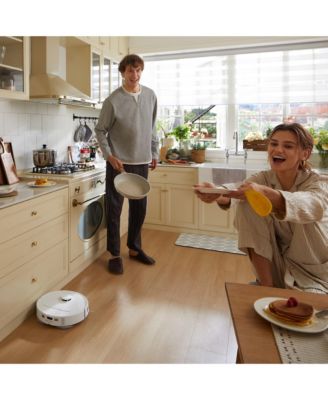 QR 798 Robot Vacuum and Mop &amp;#x2013; Building on Qrevo Pro, Featuring 10,000 Pa Suction, SGS Certified 0% Hair Tangling Side Brush, Self-Emptying &amp; Refilling, Auto Mop Washing and Auto Drying