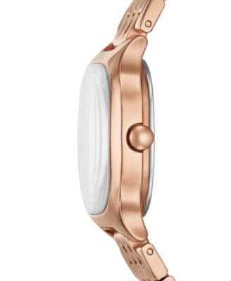 Women's Mellem Lille Quartz Three-Hand Rose Gold Stainless Steel Watch, 28mm