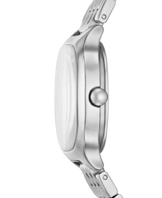 Women's Mellem Lille Quartz Three-Hand Silver Stainless Steel Watch, 28mm