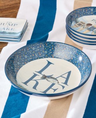 Wake At The Lake Serving Bowl