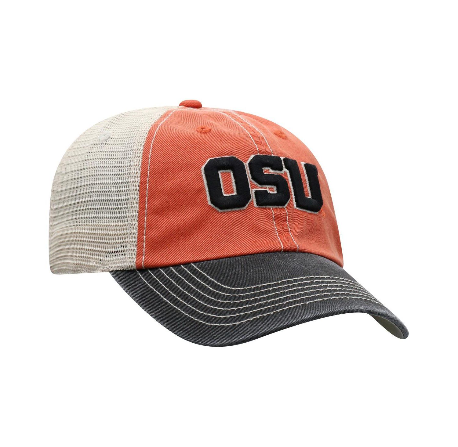 Men's Orange Oregon State Beavers Off Road Adjustable Trucker Hat