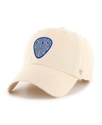 '47 Brand - Men's  Natural Chicago Cubs Blues Clean Up Adjustable Hat