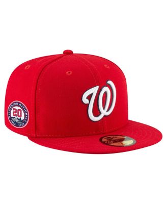 New Era - Men's Red Washington Nationals 20th Anniversary 59FIFTY Fitted Hat