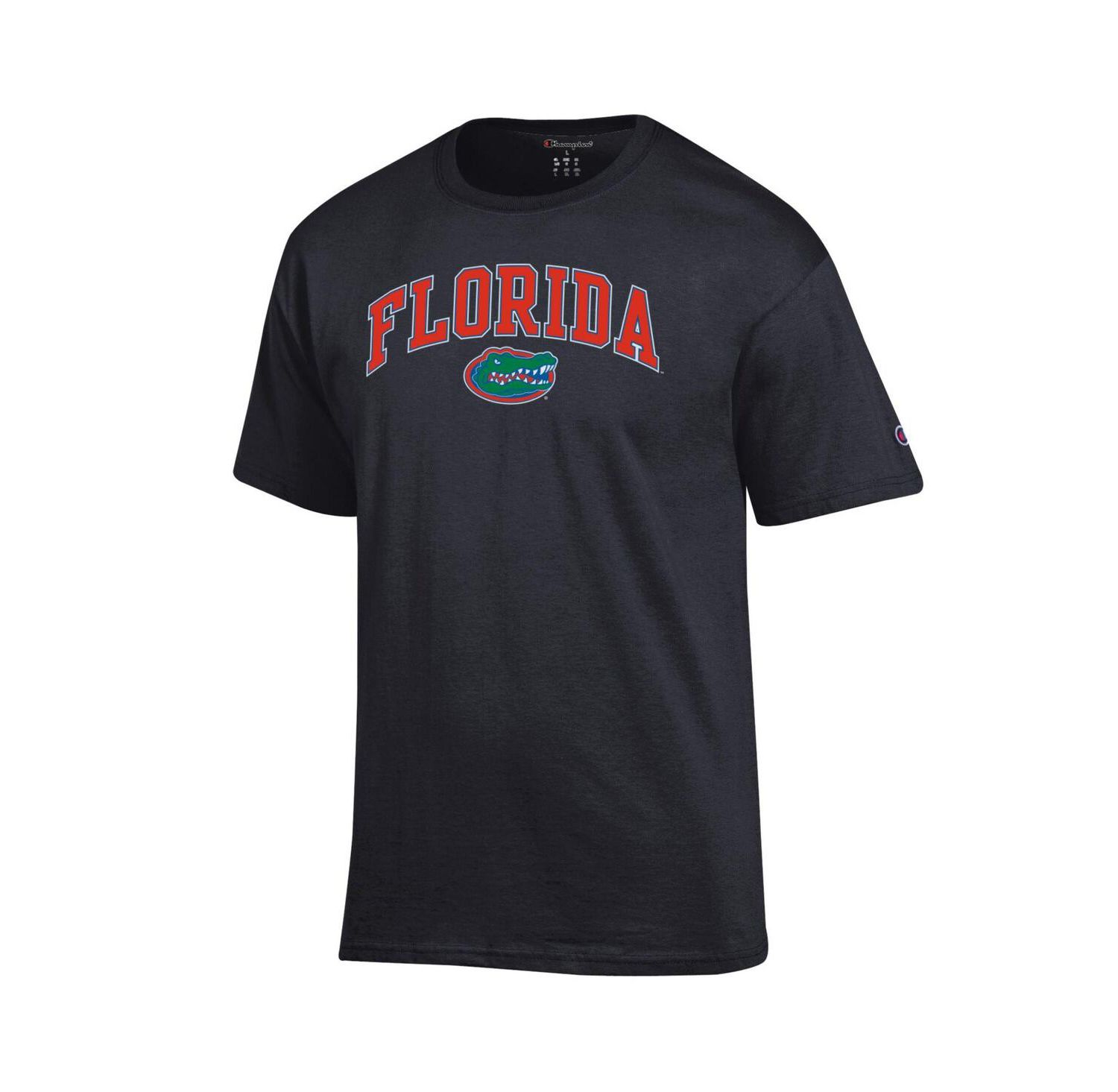 Men's Black Florida Gators Arched Logo T-Shirt