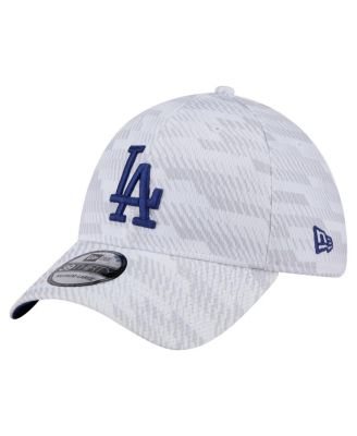 New Era - Men's White Los Angeles Dodgers Graded 39THIRTY Flex Hat