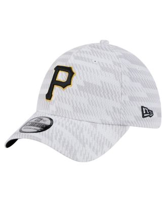 New Era - Men's White Pittsburgh Pirates Graded 39THIRTY Stretch Fit Hat