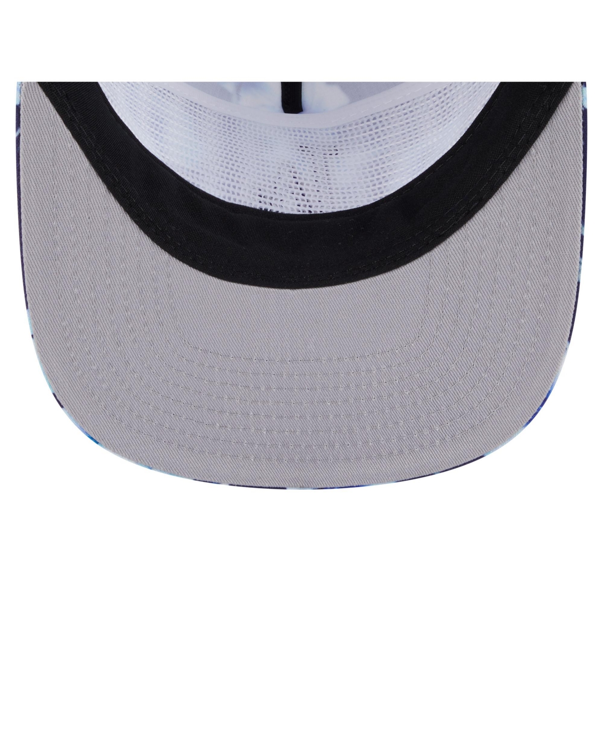 New Era Men's Royal Los Angeles Dodgers Adventure Pattern Golfer Trucker Snapback Hat