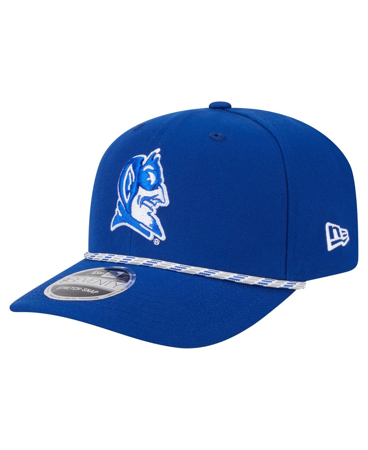 New Era Men's Royal Duke Blue Devils Game Day Multi-Rope 9SEVENTY Stretch-Snap Hat