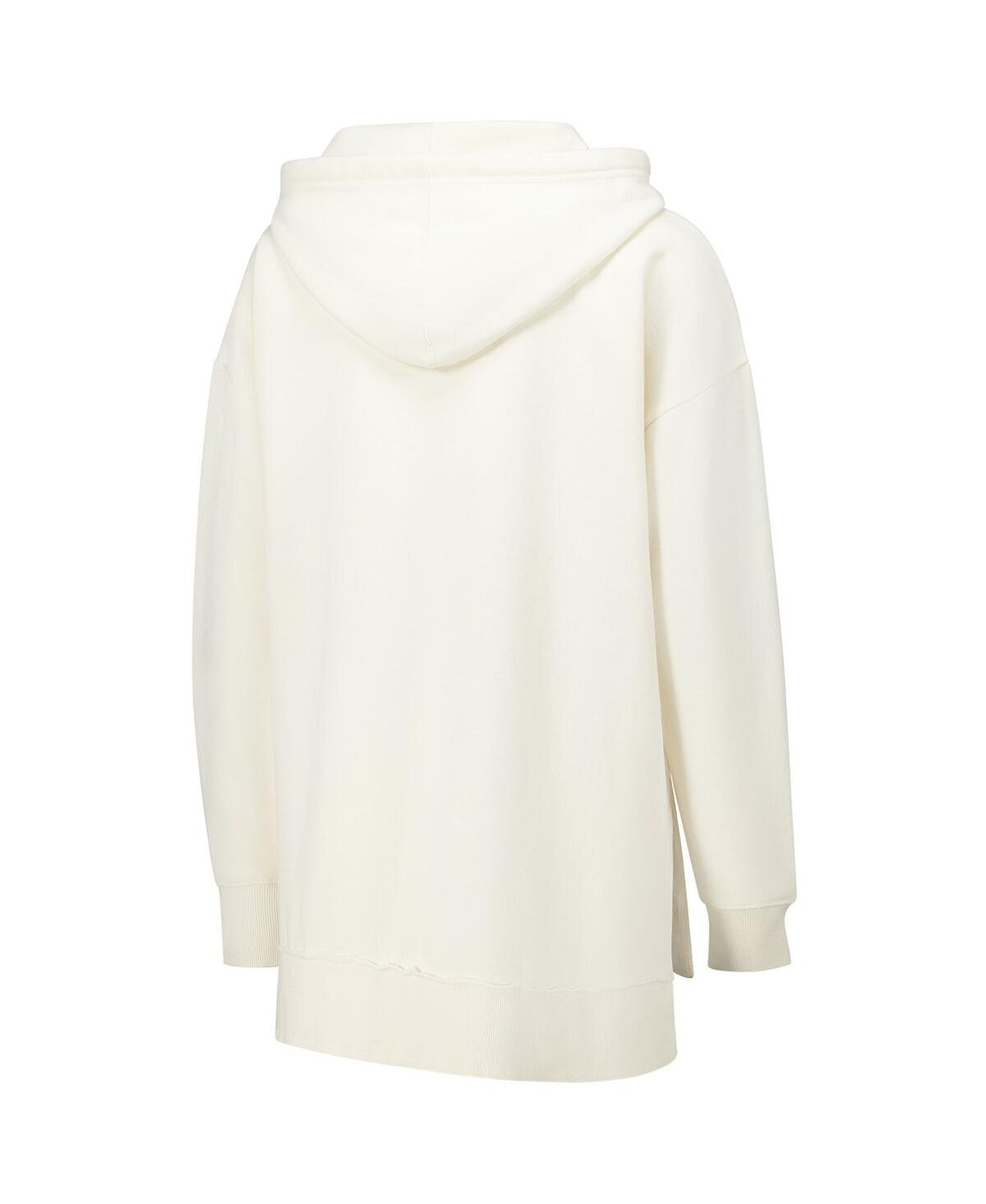 PRESSBOX WOMEN'S CREAM PURDUE BOILERMAKERS MARNI PULLOVER HOODIE 