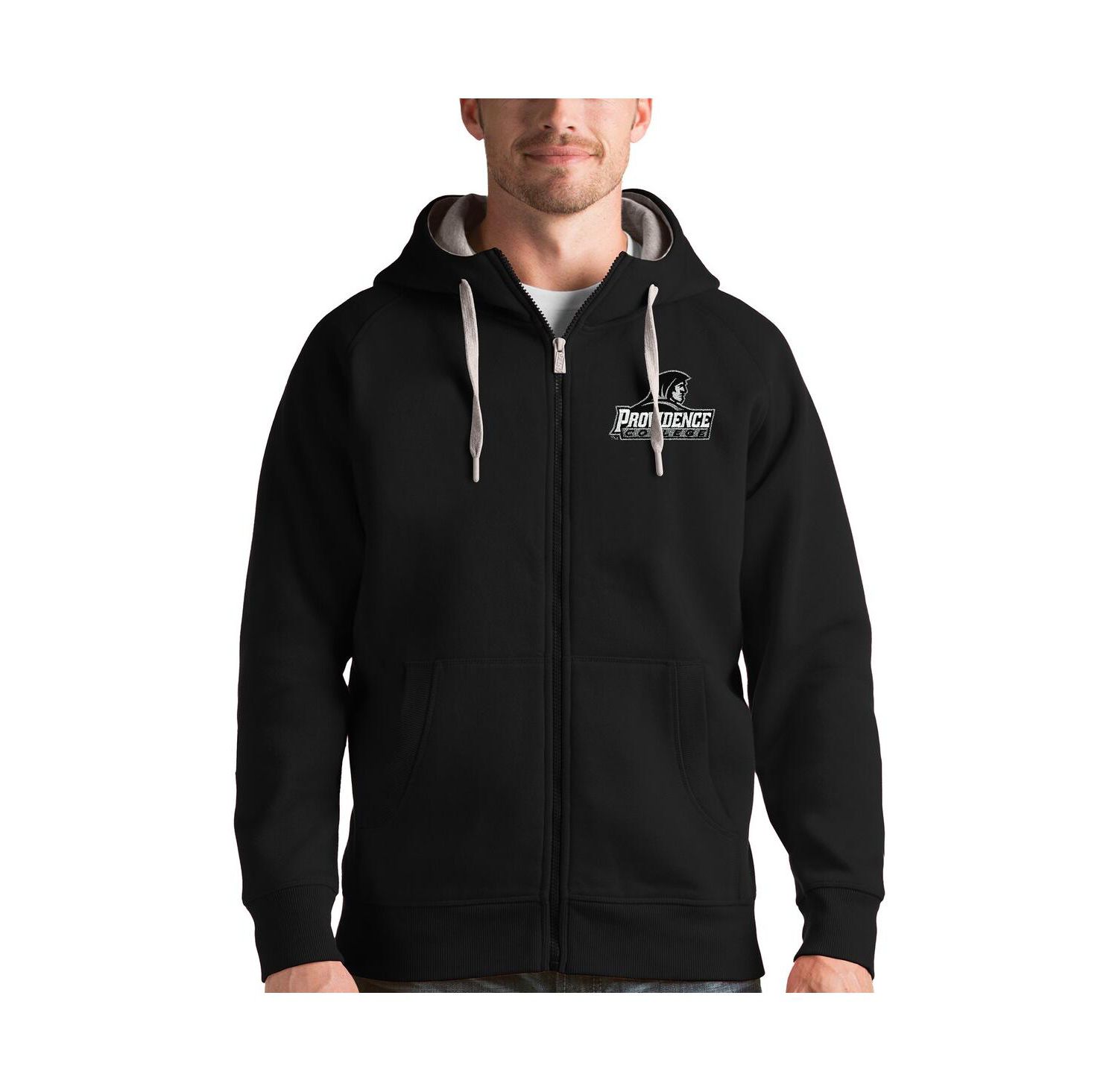 Men's Black Providence Friars Victory Full-Zip Hoodie