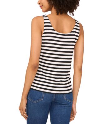 Women's Striped Sleeveless Tank Top