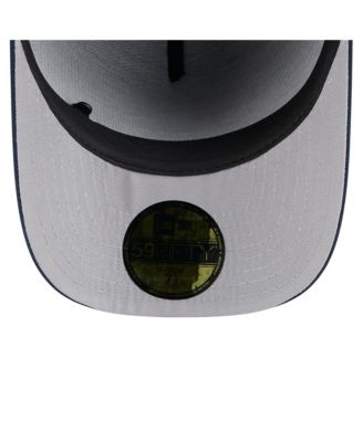 Men's Black/Navy Tennessee Titans 2025 NFL Draft On Stage A-Frame 59FIFTY Fitted Hat