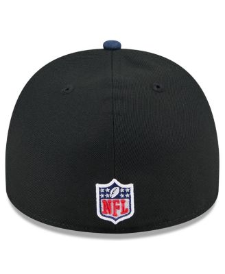 Men's Black/Navy Tennessee Titans 2025 NFL Draft On Stage A-Frame 59FIFTY Fitted Hat