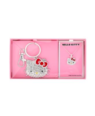 Crystal Necklace & Keychain Gift Set