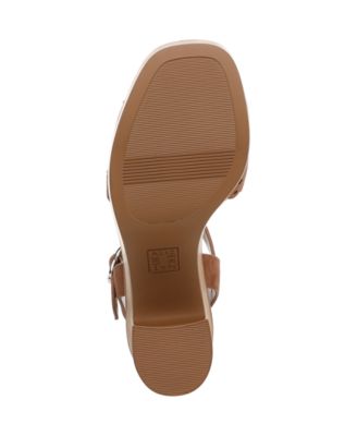 Women's Kira Block Heel Square Toe Platform Sandals