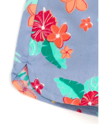 Baby Girls T-Shirt and Chambray Shorts Outfit Set