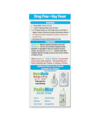 Kids Sinus Rinse Ages 2+ - 60 Premixed Packets