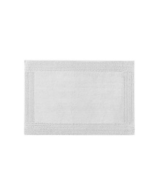 Madison Park Signature Splendor Reversible Tufted Cotton Bath Rug, 17" x 24" - Grey, 17" x 24"