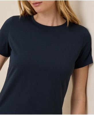 Women's Organic Cotton Luxe Stretch Jersey Tee
