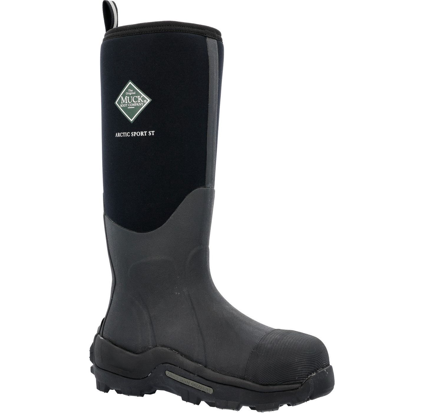 Мужские ботинки MUCK Arctic Sport Steel Toe Insulated Boot, цвет: Чёрный — фото 8