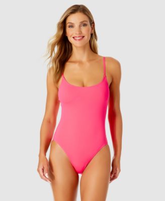 Anne Cole - Women's Vintage Scoop-Neck One-Piece Swimsuit