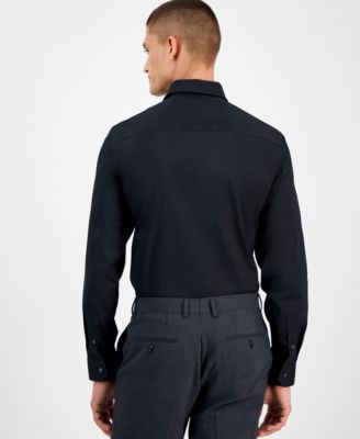 Men's Slim-Fit Solid Tuxedo Shirt, Created for Macy's
