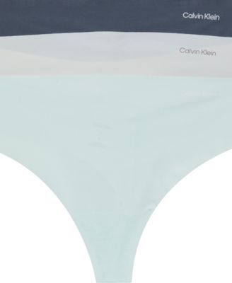 Women's Invisibles Thong Underwear 3-Pack QD3558