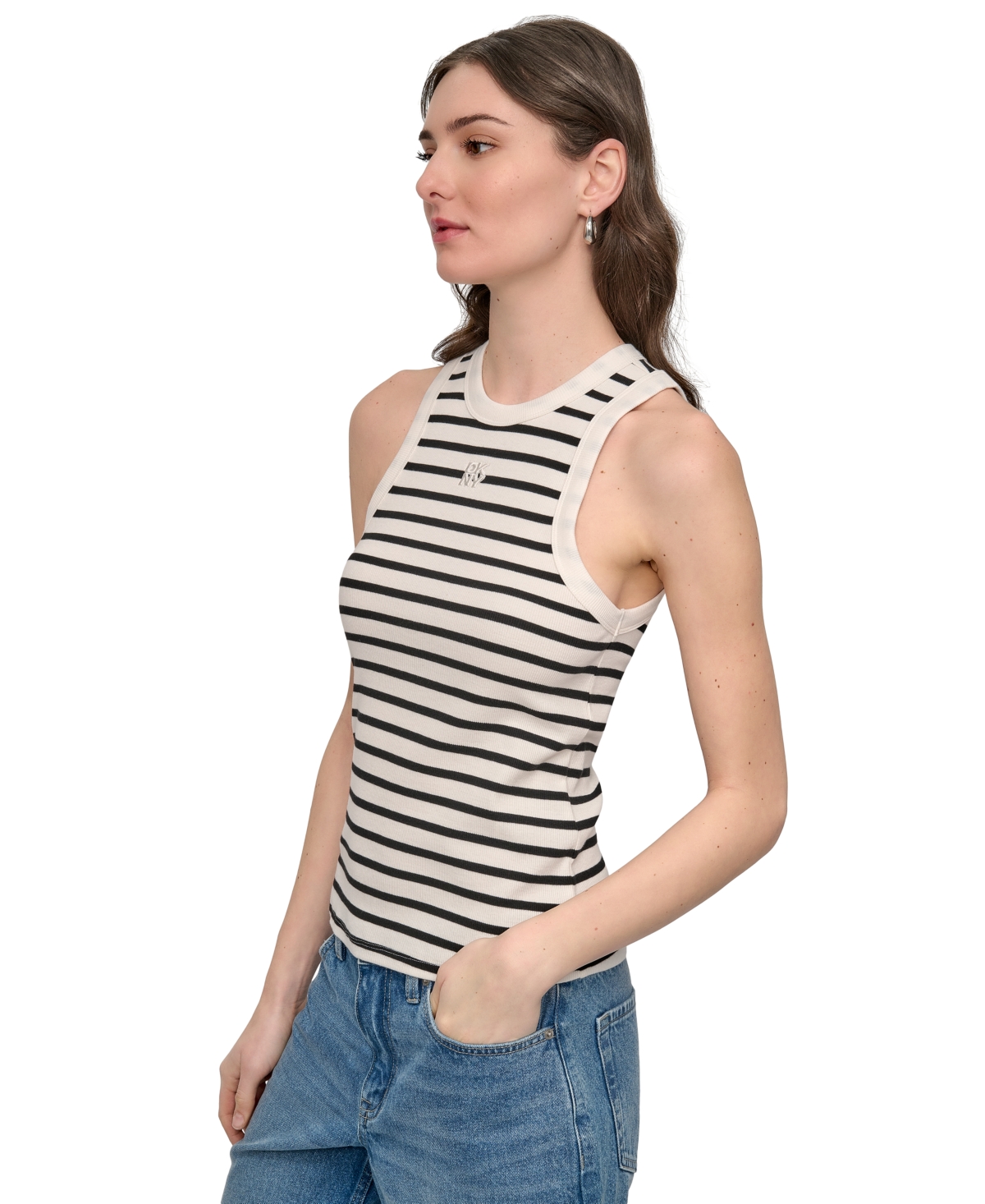 DKNY JEANS WOMEN'S CREWNECK TANK 