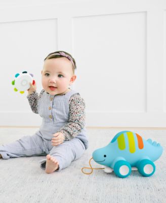 Explore & More Dinosaur 3-in-1 Baby Musical Pull Toy