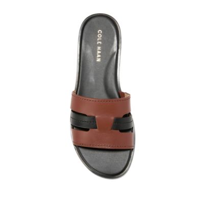 Cole Haan Women's Flynn Slotted Slide Flat Sandals - Macy's